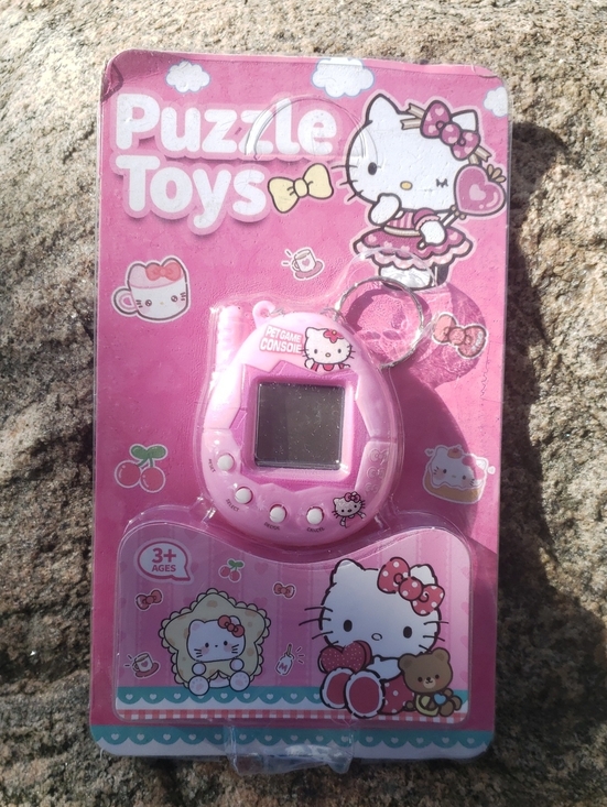 Hello Kitty Other - 🌸Sanrio Hello Kitty Pink Virtual Pet Game Y2k Style Keychain